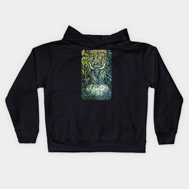 Veles Kids Hoodie by Alex KUJAWA